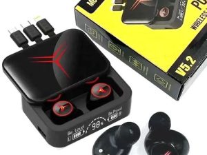 Écouteurs Bluetooth M88 + Power Bank 2 en 1 – Autonomie, puissance et polyvalence